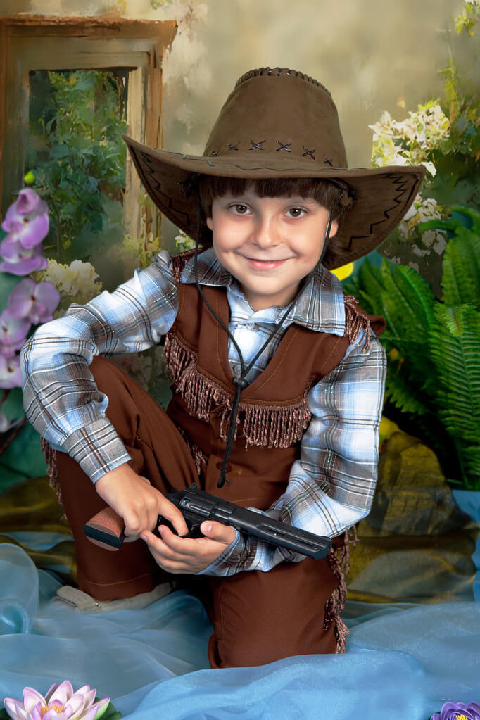 Sfondo Di Fiori Per Finestre In Legno Vintage M5-46