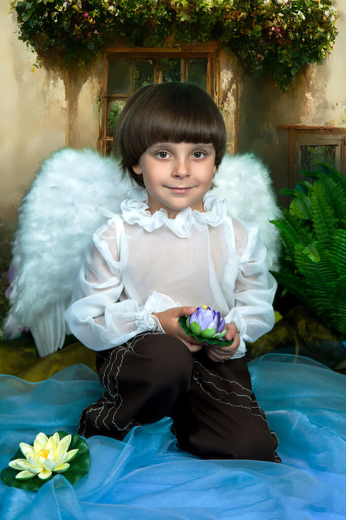 Sfondo Di Fiori Per Finestre In Legno Vintage M5-46