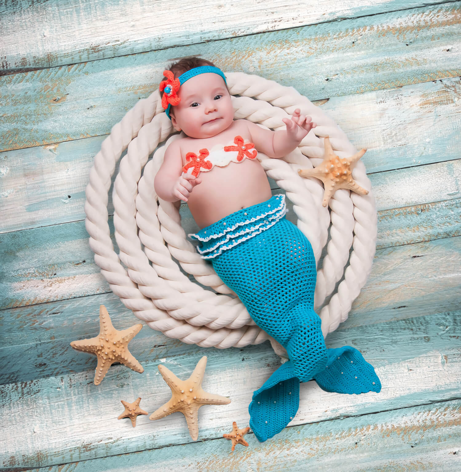 Sfondo Per Cabina Fotografica Vintage In Legno Blu M5-99