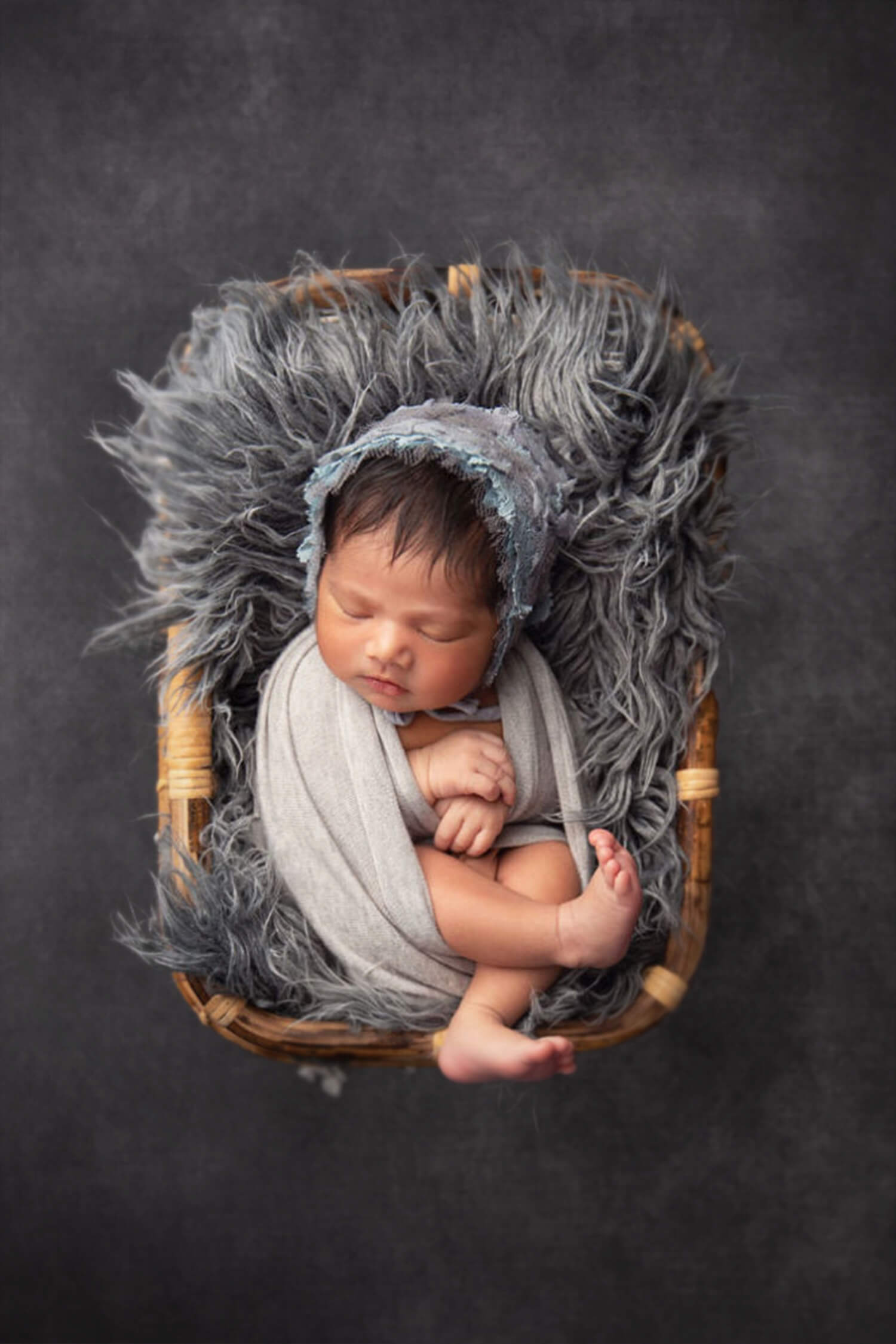 Sfondo Astratto Per Studio Fotografico Sfumato Grigio M6-154