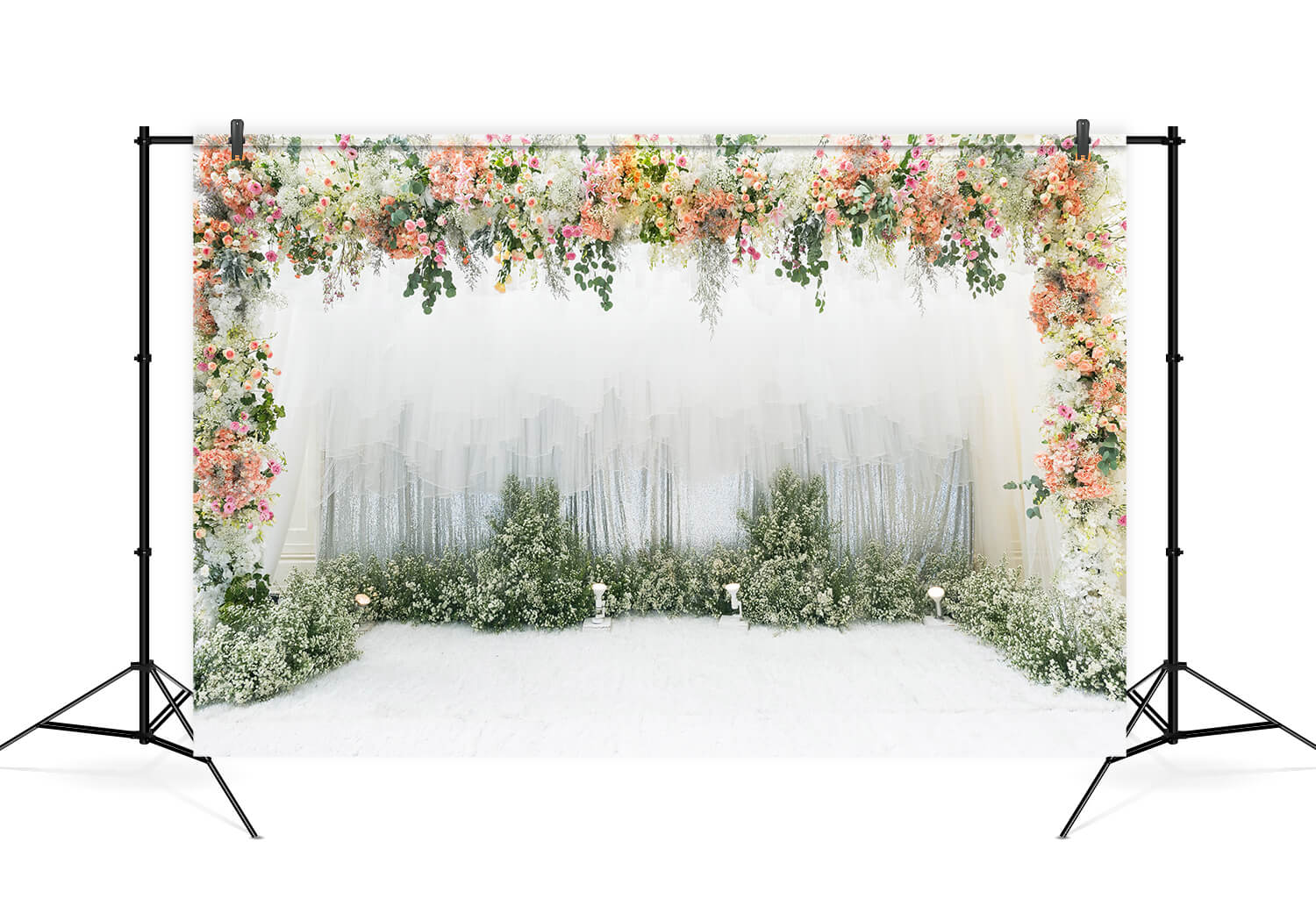 Decorazione Per Cerimonia Sfondo Floreale Per Matrimonio M6-28