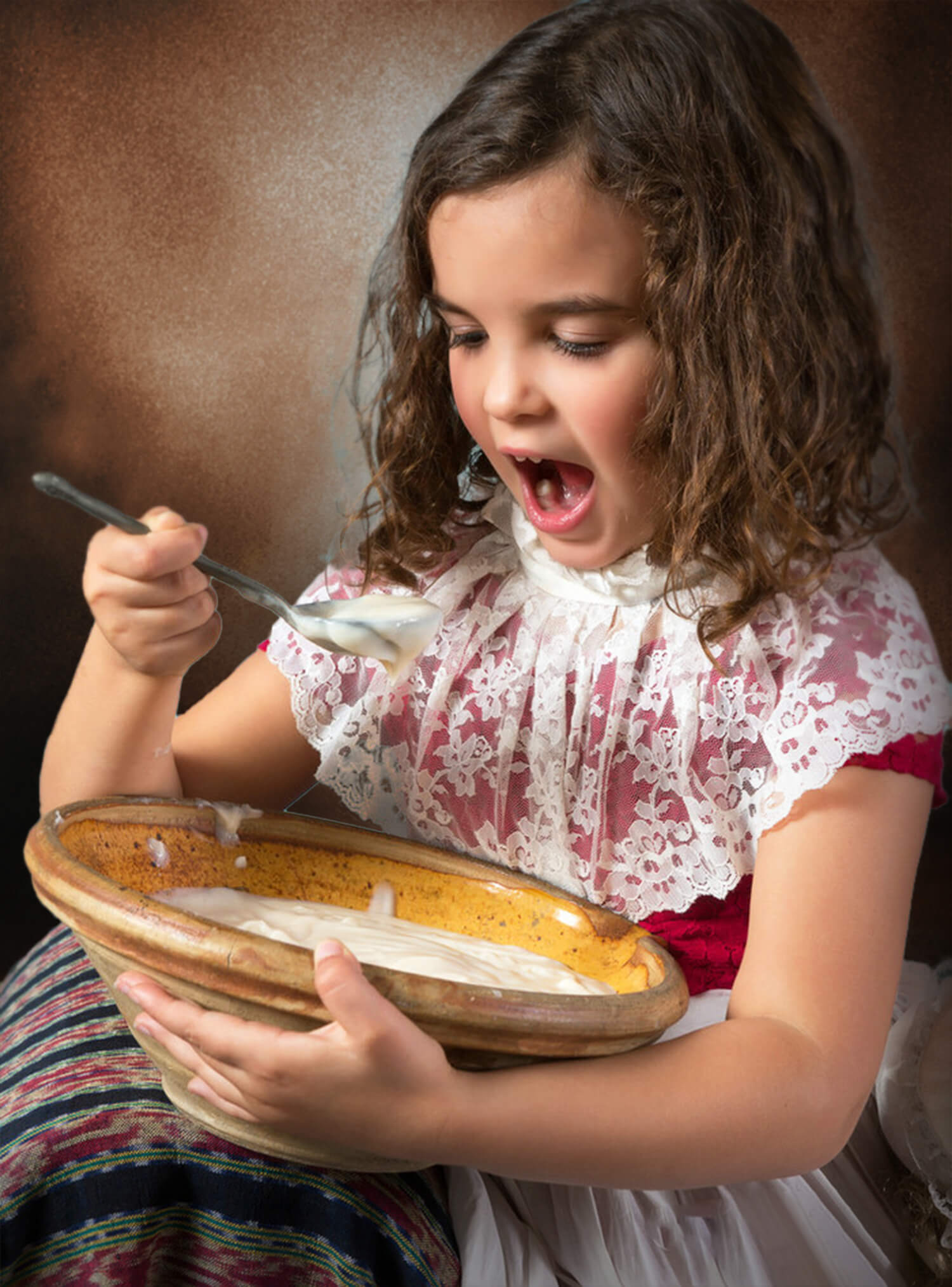 Sfondo Fotografico Marrone Astratto Ritratto M7-52