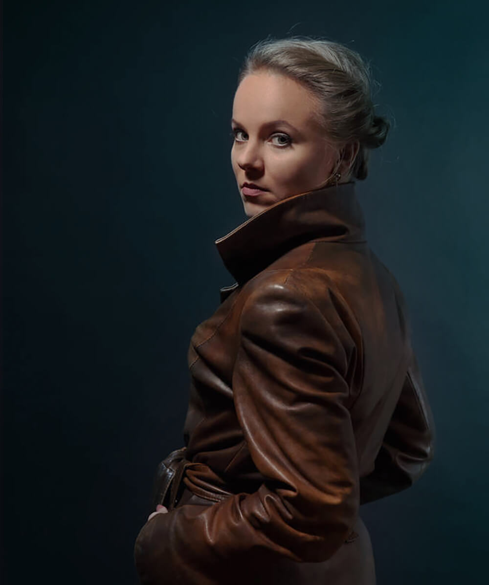 Sfondo Fotografico Astratto Sfumato Blu M7-56