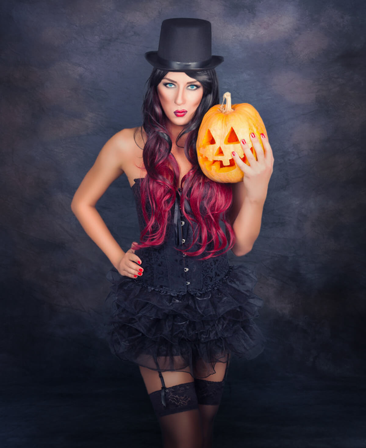 Sfondo Astratto Sfumato Viola Blu Scuro M7-73