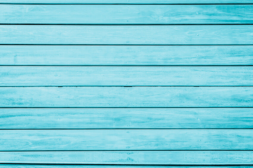 Sfondo Di Assi Di Legno Di Colore Azzurro Brillante M8-74