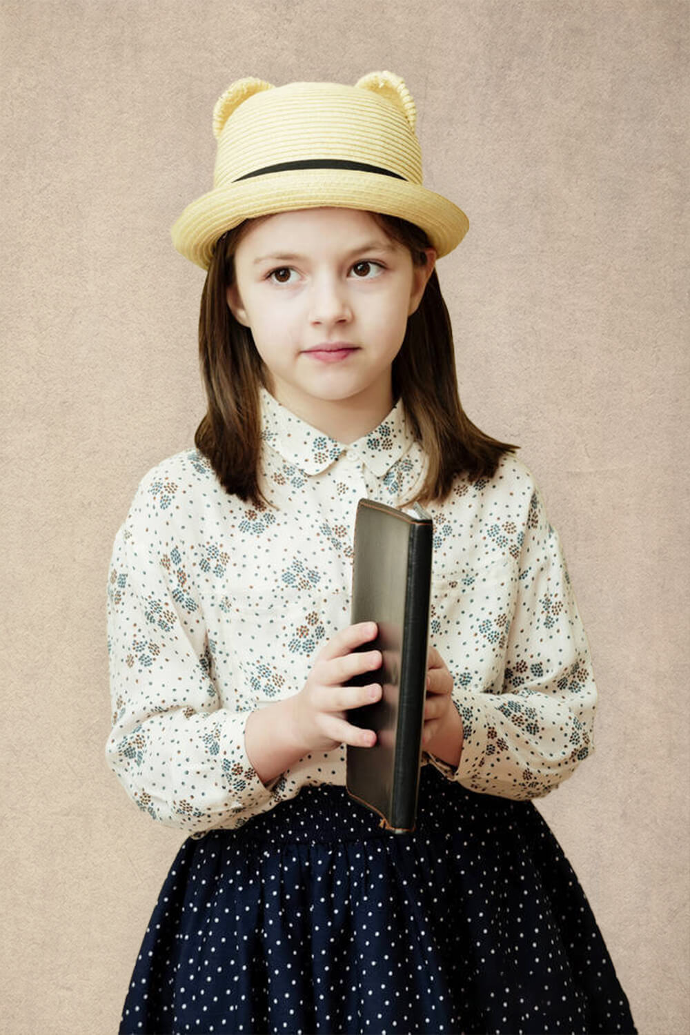 Fondali Fotografici Astratti Marrone Chiaro Per Neonati NB-274