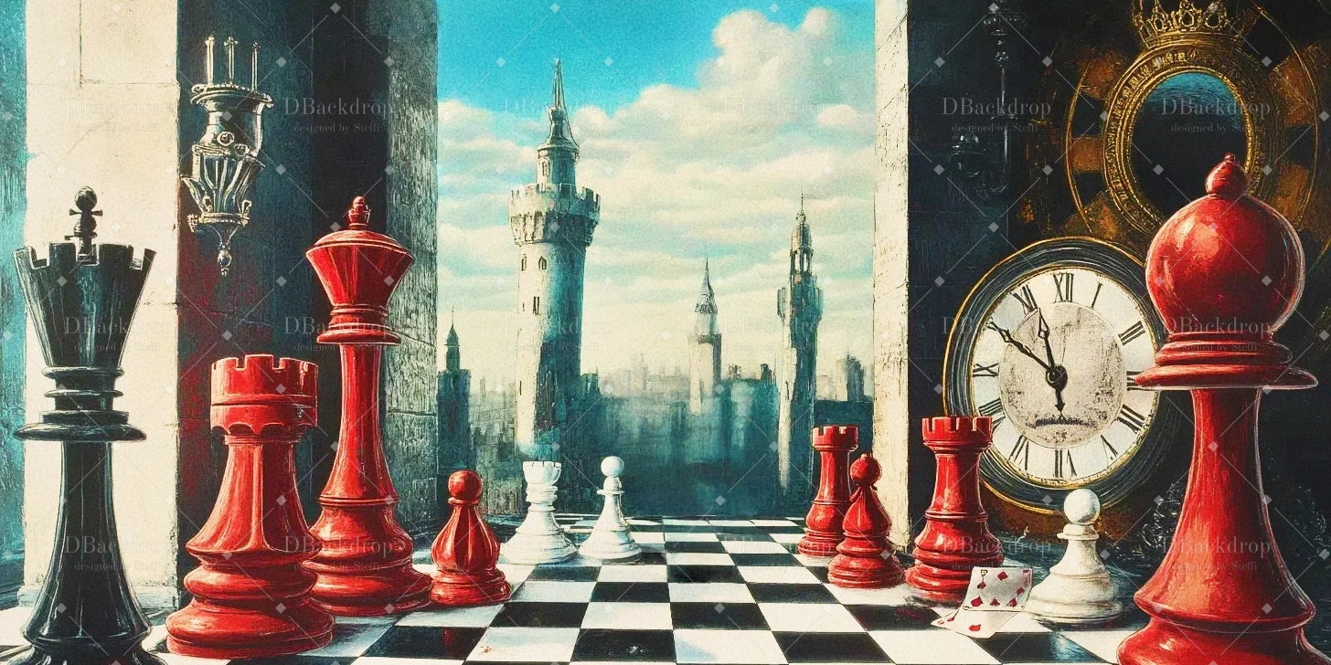 Grandi Fondali Per Palcoscenico Fondale Per Recite Scolastiche Queen'S Game CSH59-T17