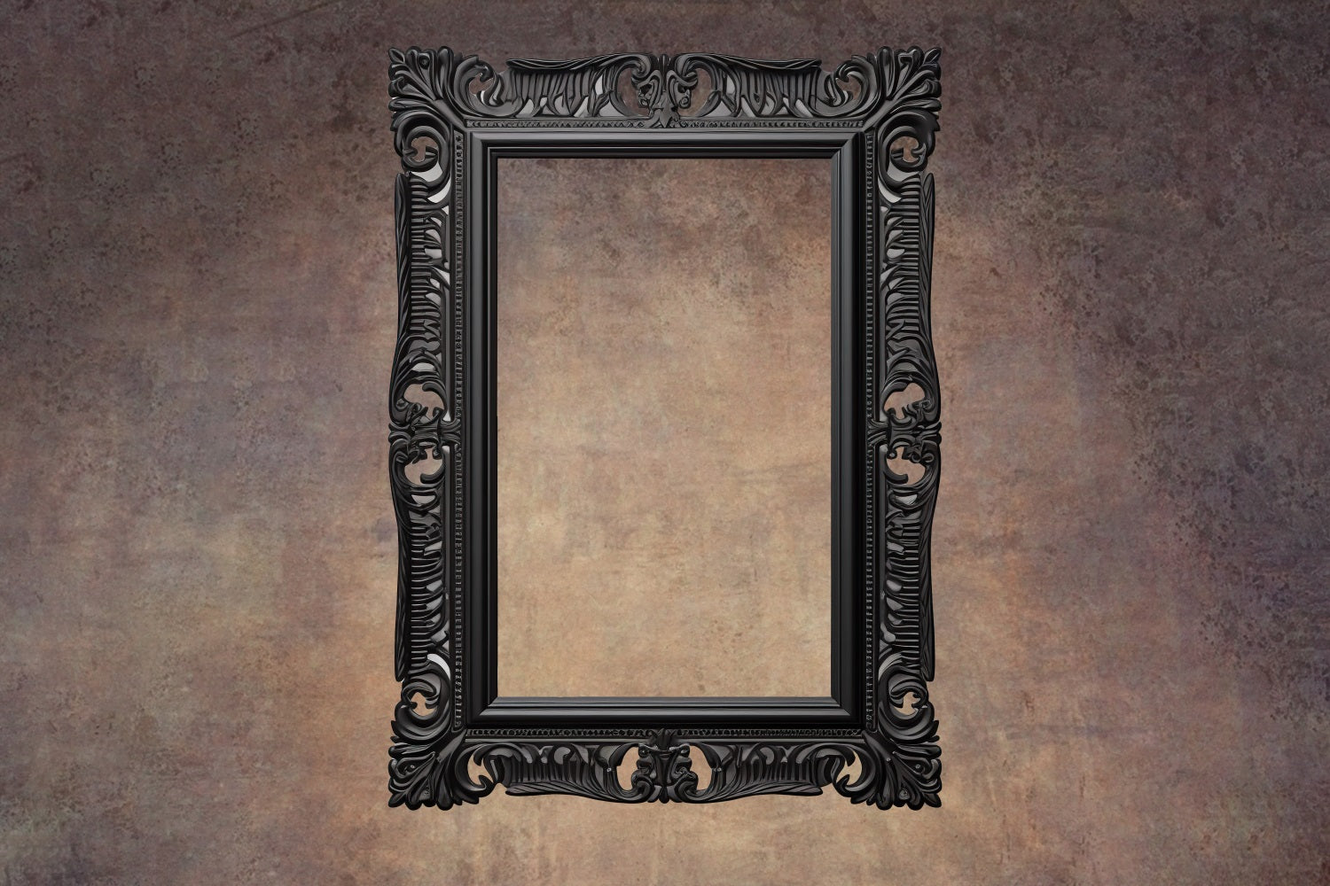Dbackdrop Art Black Vintage Photo Frame Sfondo Astratto RR4-20