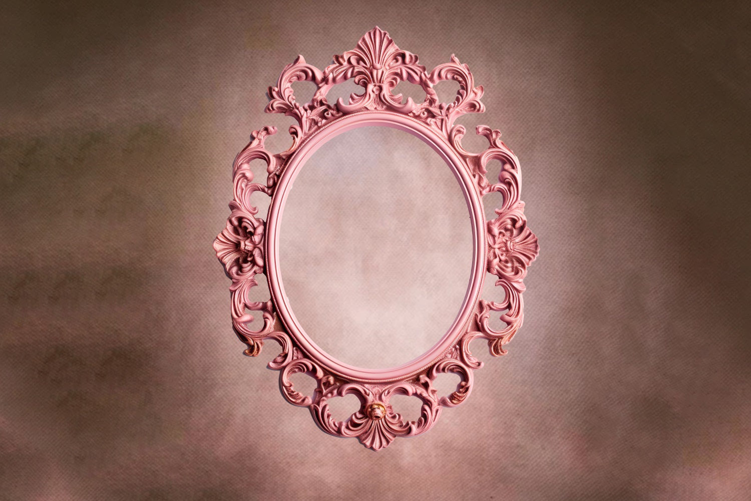 Dbackdrop Cornice Per Foto Ovale Rosa Art Fantasy Sfondo Astratto RR4-48