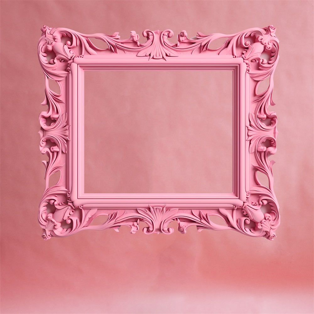 Dbackdrop Art Fantasy Cornice Per Foto Rettangolare Rosa Sfondo Astratto RR4-49