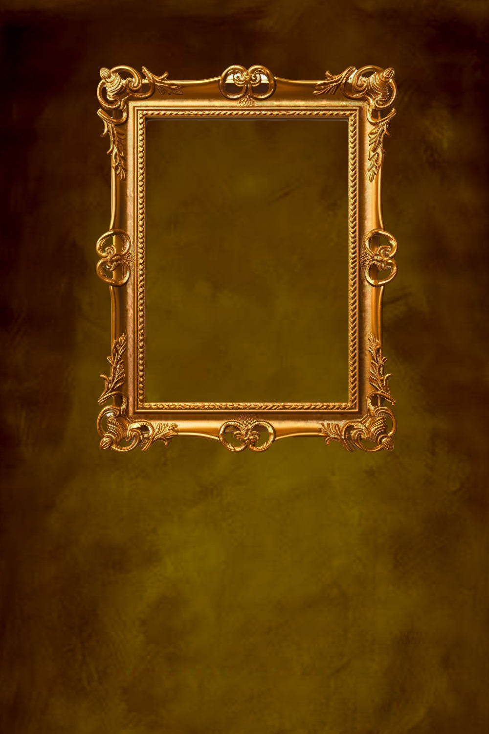 Dbackdrop Art Cornice Per Foto Rettangolare In Metallo Vintage Sfondo Astratto RR4-54