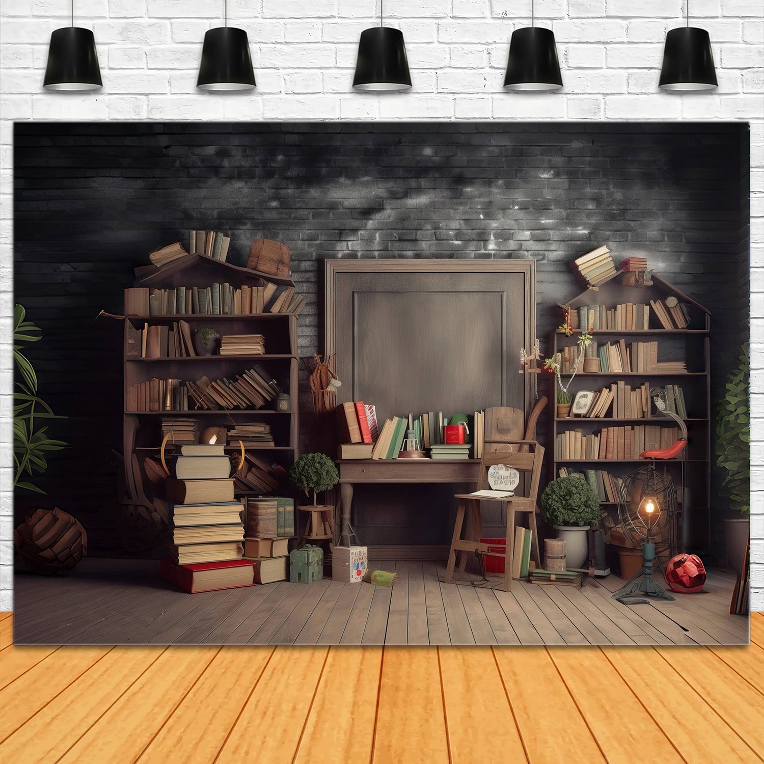 Sfondo Per Studio Di Ricerca Vintage Per La Festa Del Papa RR5-2