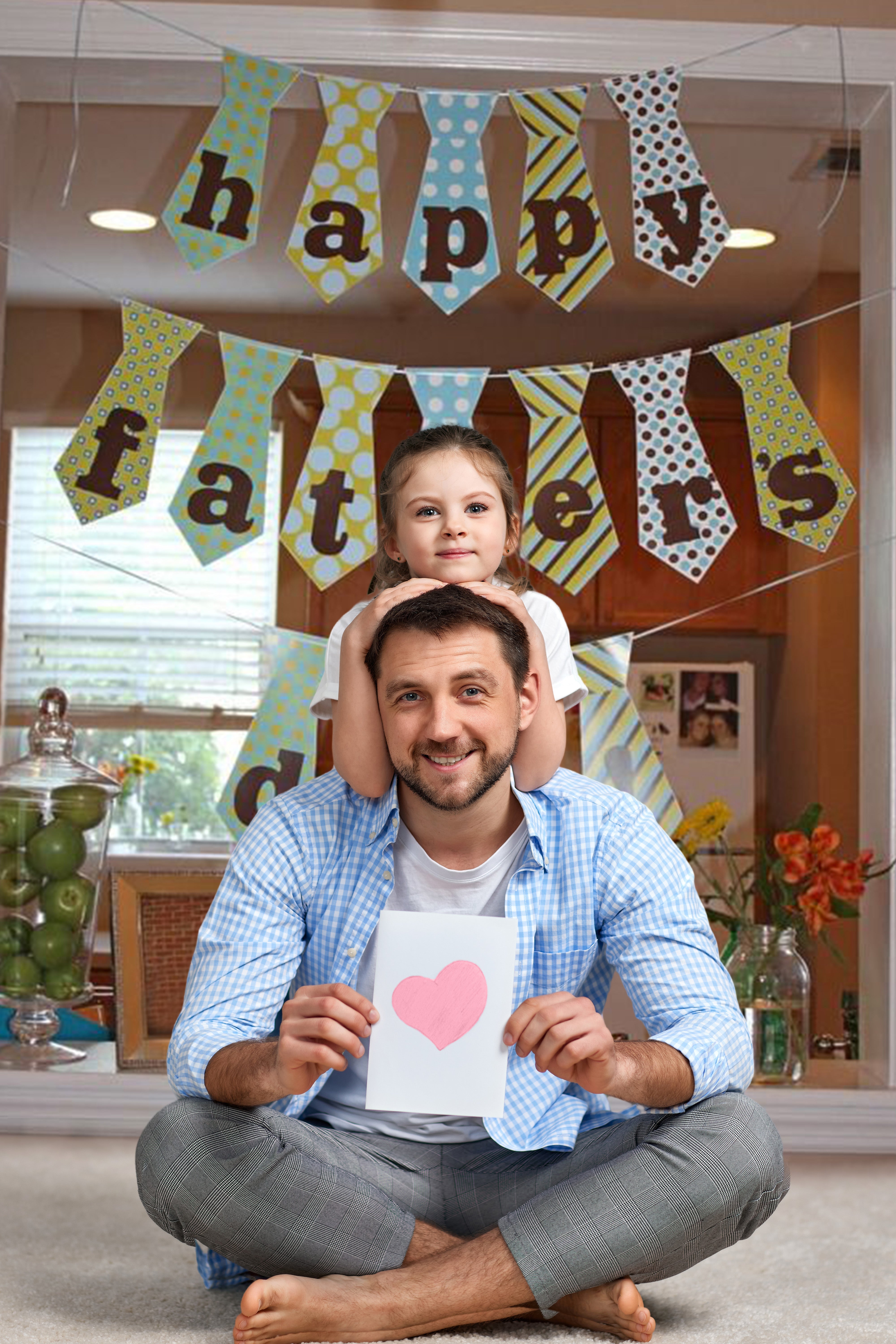 Sfondo Decorativo Per Striscioni Per La Festa Del Papa Felice RR5-22