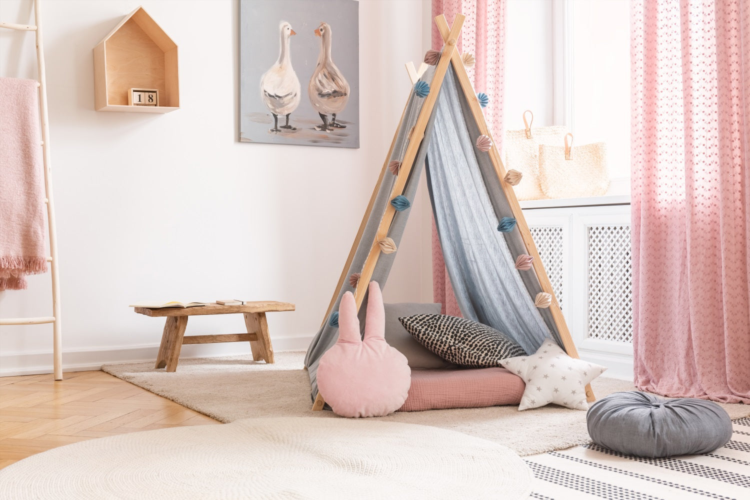 Tenda Per Cameretta Per Bambini, Sfondo Per Cabina Fotografica RR5-27