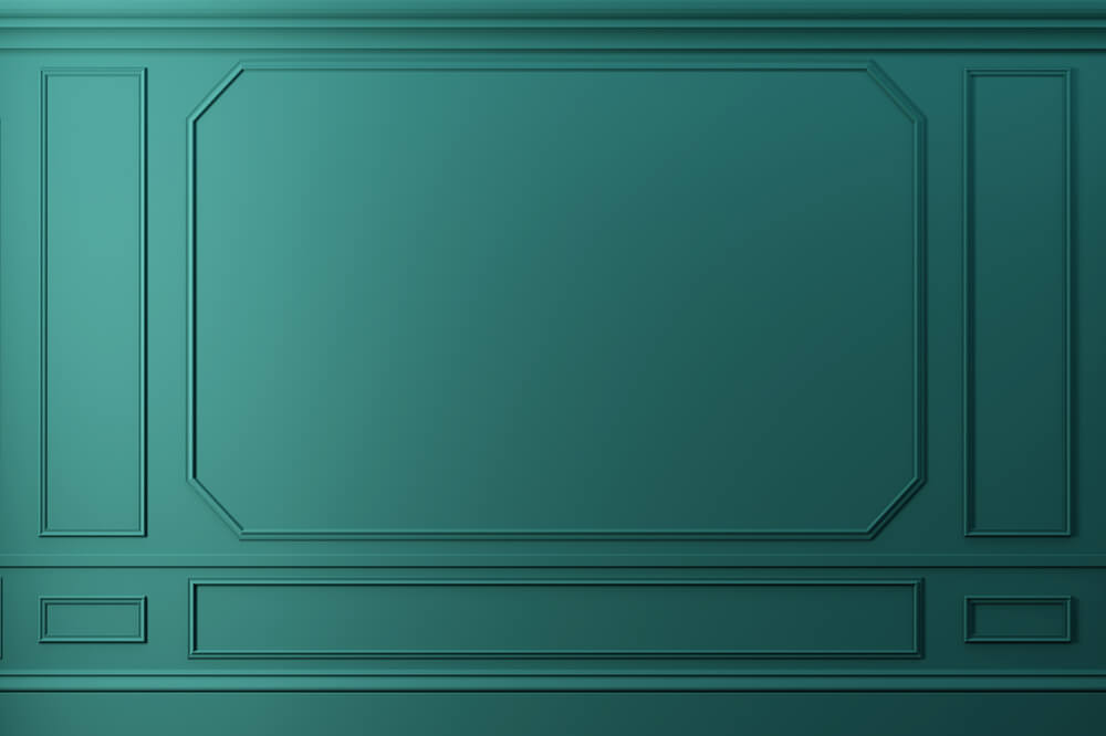 Sfondo Da Parete Retro Verde Classico Di Lusso RR6-74