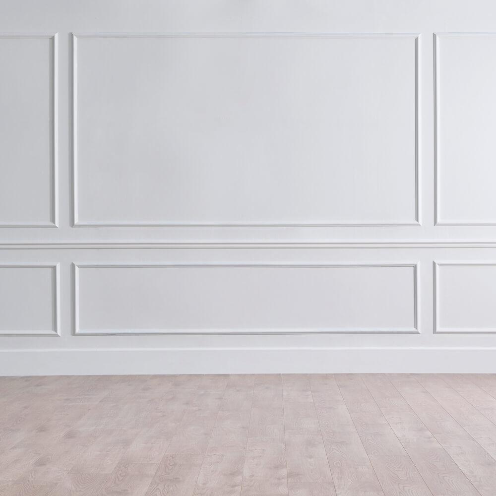 Classico Fondale Fotografico Bianco Retro Da Parete RR6-86