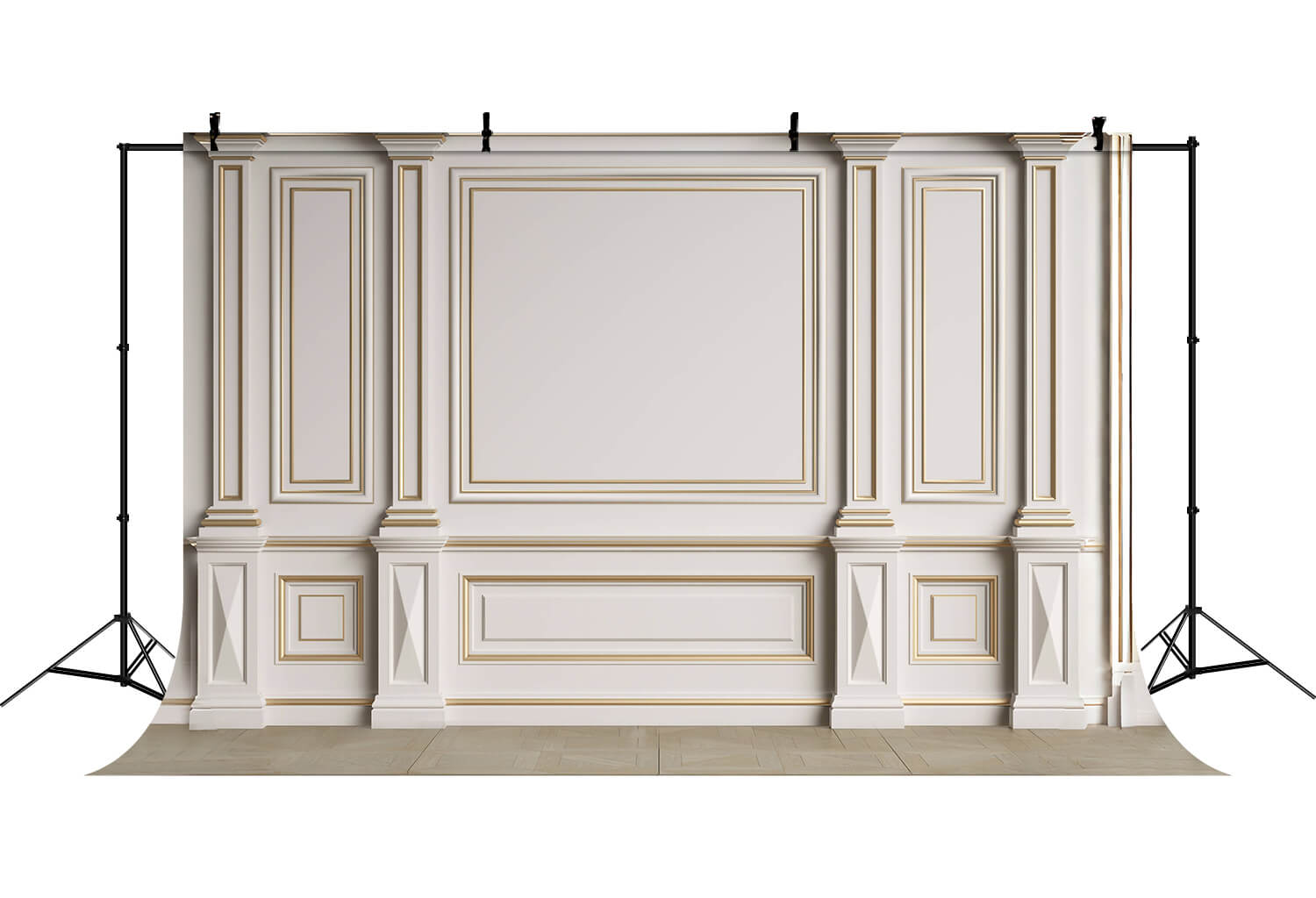 Sfondo Bianco Retro Muro Interno Stanza Vuota RR6-90