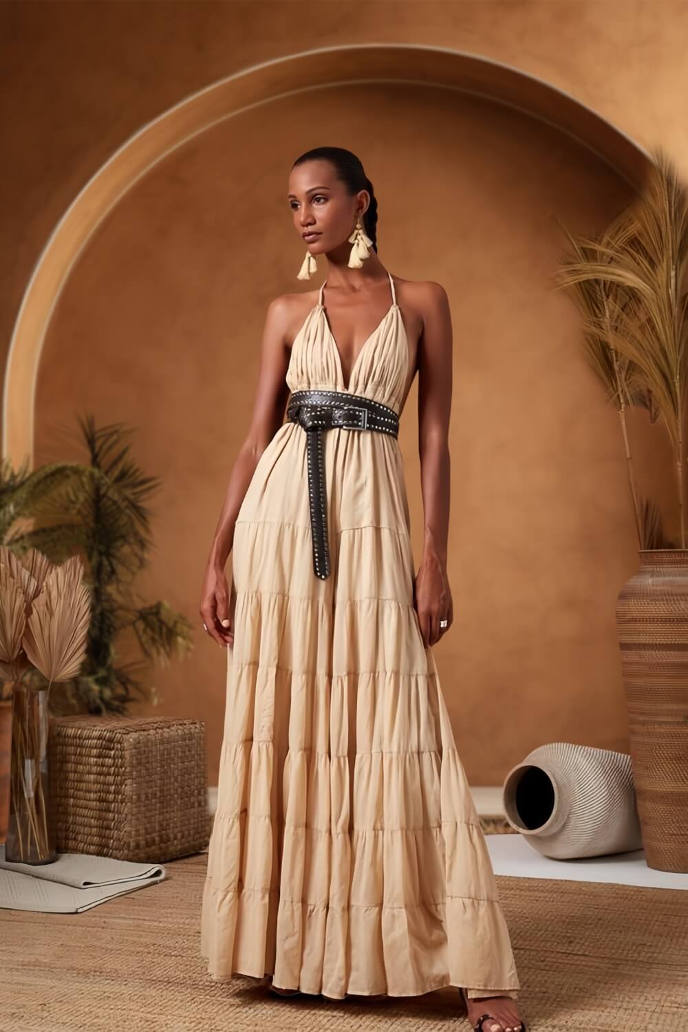 Fondale Fotografico Boho Haven In Terracotta RR7-19