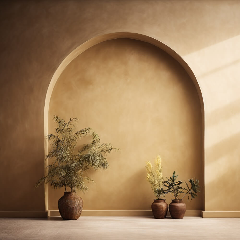 Sfondo Fotografico Boho Serenity Dorato RR7-22