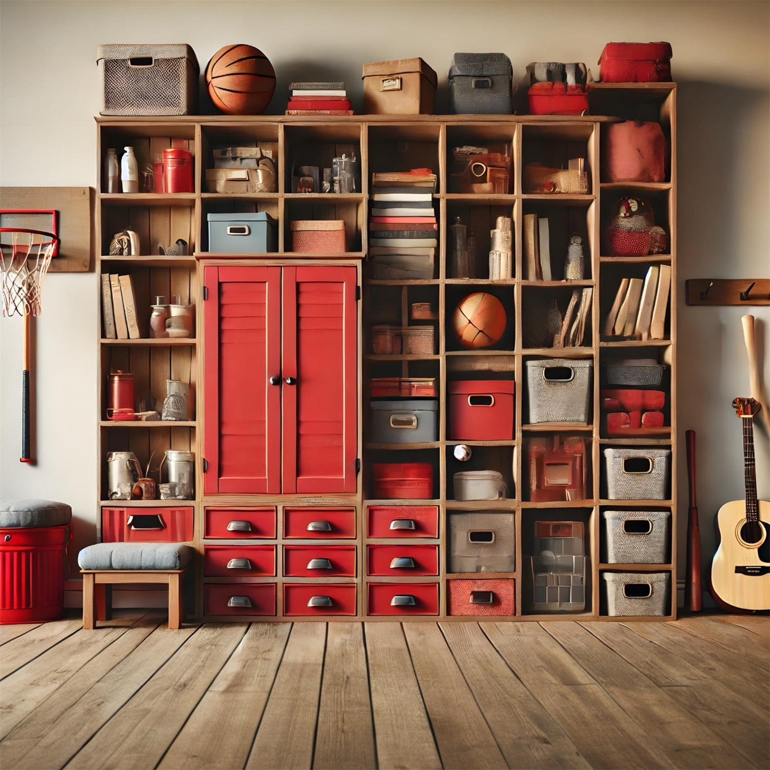 Armadietti Per Sala Sportiva Ritorno A Scuola Sfondo RR7-240