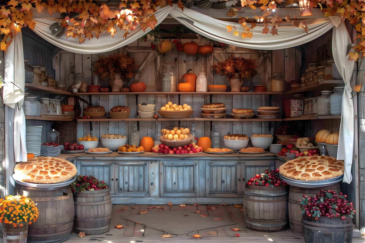 Sfondo Per La Festa Del Raccolto Autunnale RR7-364