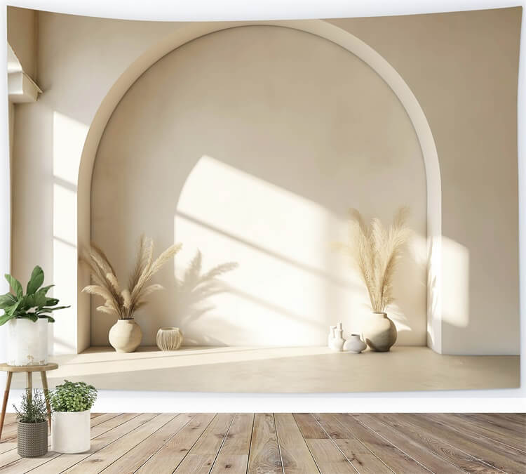 Sfondo Fotografico Luminoso E Minimalista Boho RR7-6