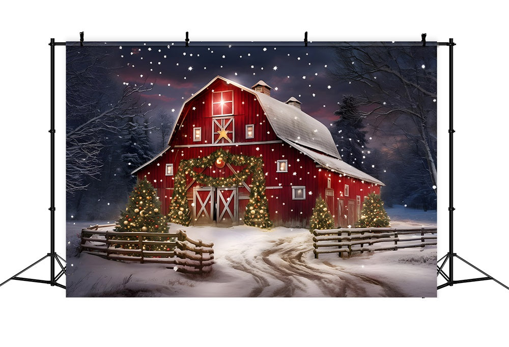 Scintillio Inizia Sullo Sfondo Della Casa Sull'Albero Di Natale RR7-874