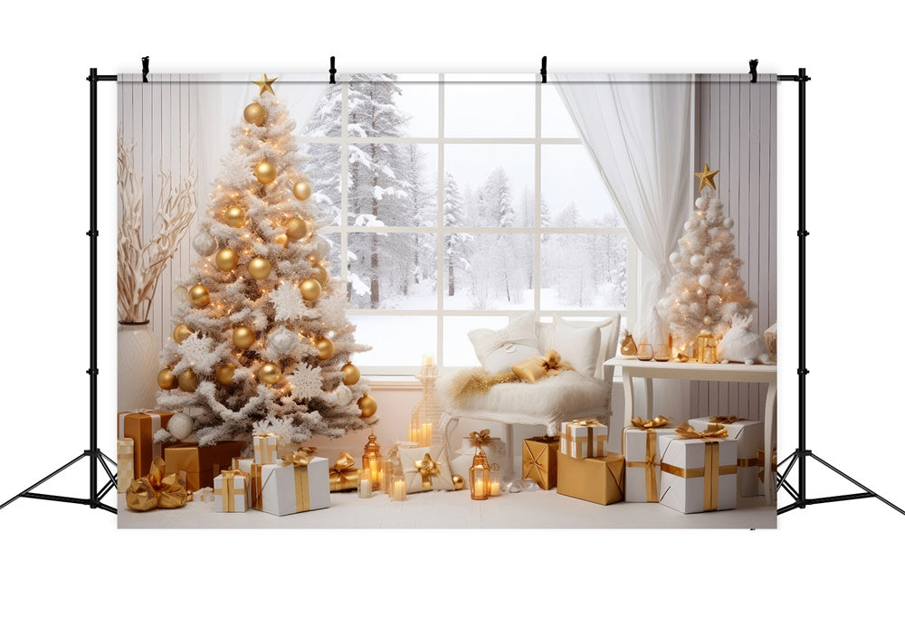 Sfondo Natalizio Candy Cane Winter Wonderland RR8-268