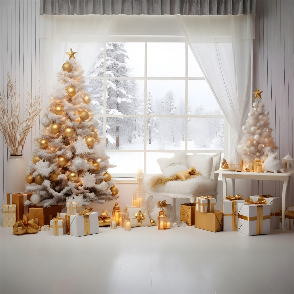 Sfondo Natalizio Candy Cane Winter Wonderland RR8-268