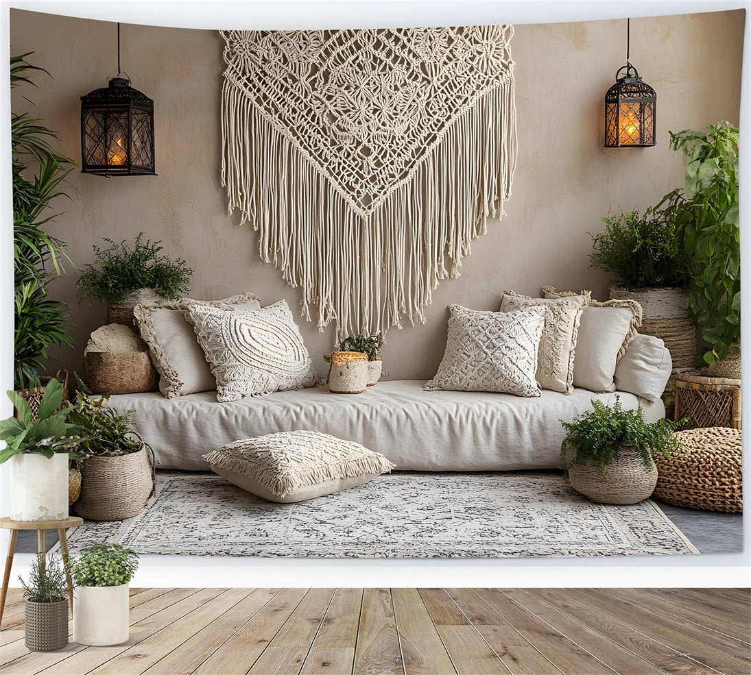 Fondale Lounge Boho Chic Macrame RR8-475