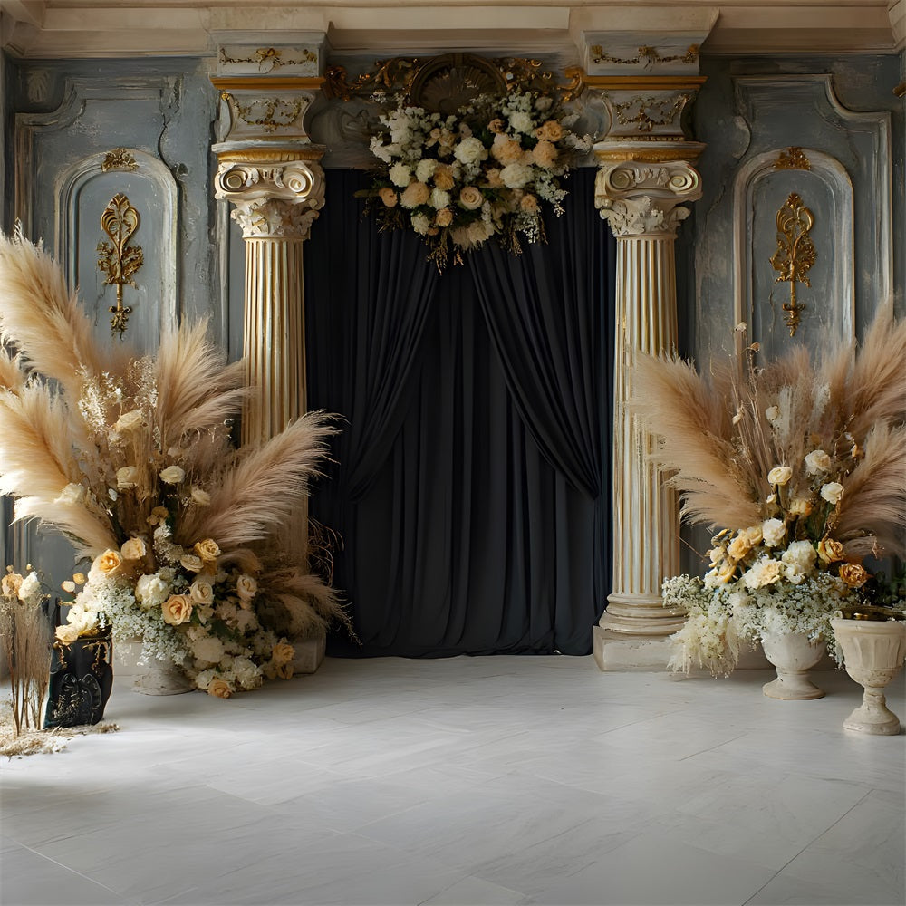 Sfondo Boho Con Sabbia Serena E Toni Cipria RR8-497