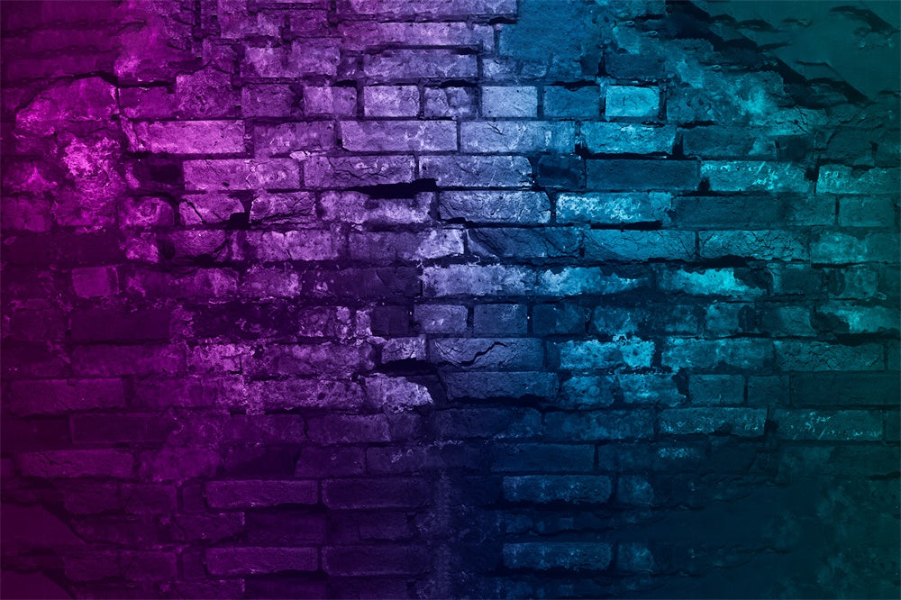 Fondale In Tessuto Per Pavimento In Mattoni Sfumati RR8-601