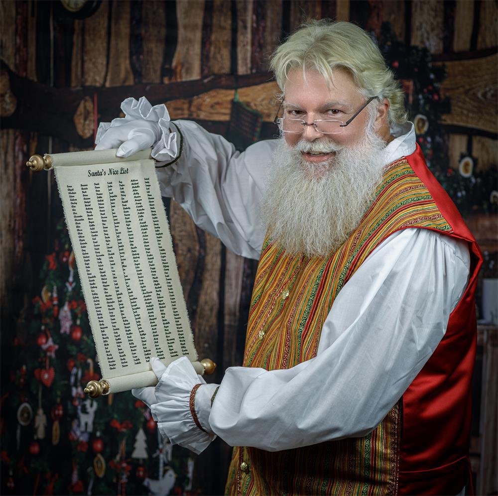 Decorazioni Natalizie Sfondo Fotografico Per Scaffale Per Libri Con Albero Di Natale ST-514