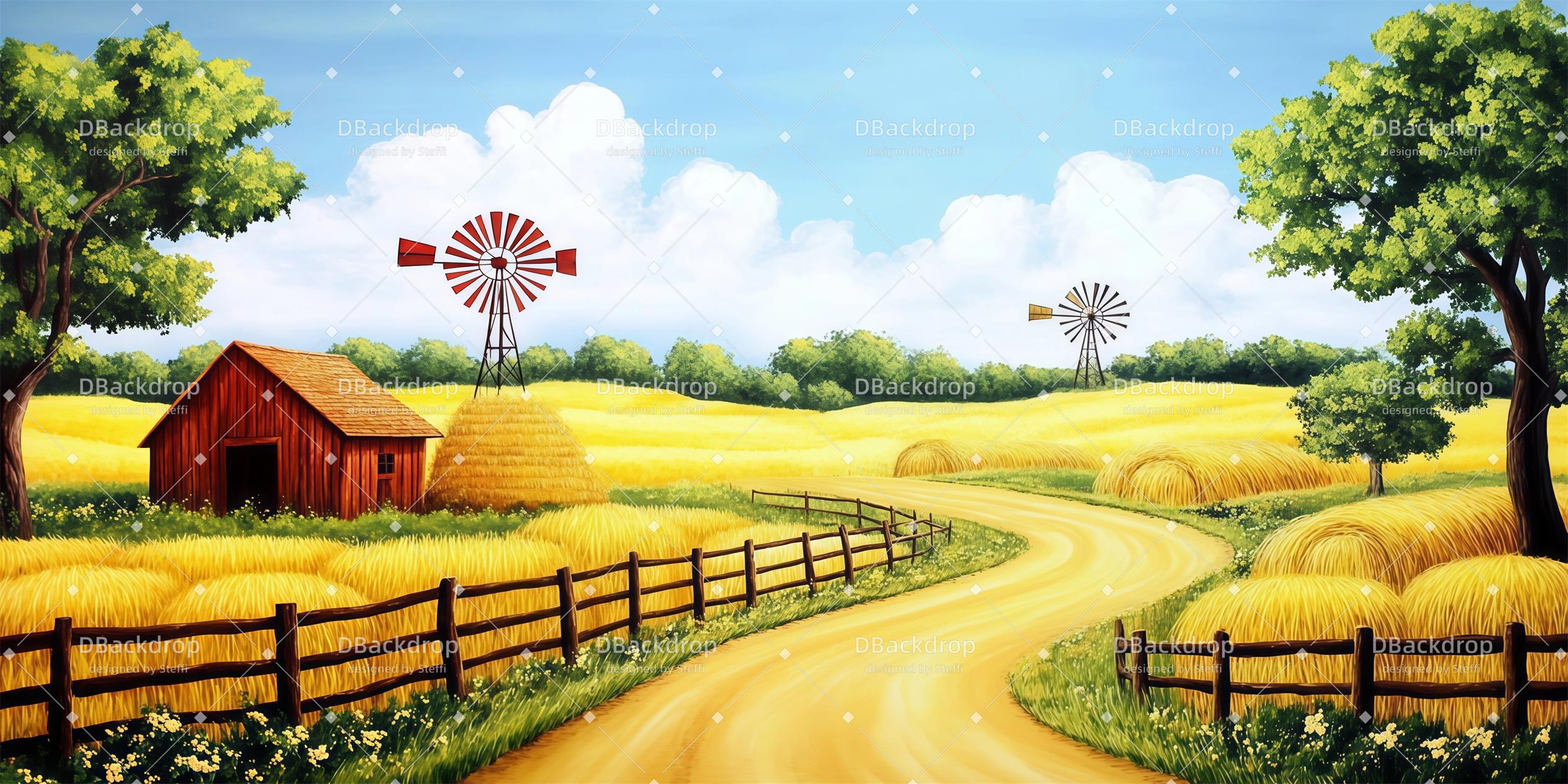 Fondali Per Spettacoli Scarecrow Field Theatre Fondale Per Palcoscenico CSH59-T95