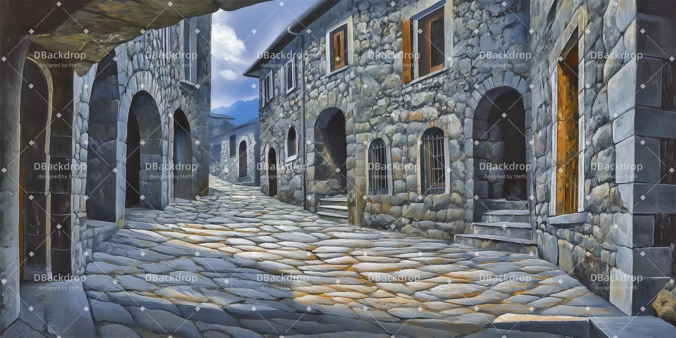 Fondale Per Palcoscenico Teatrale Fondale Per Palcoscenico Da Ballo In Pietra CSH59-T79