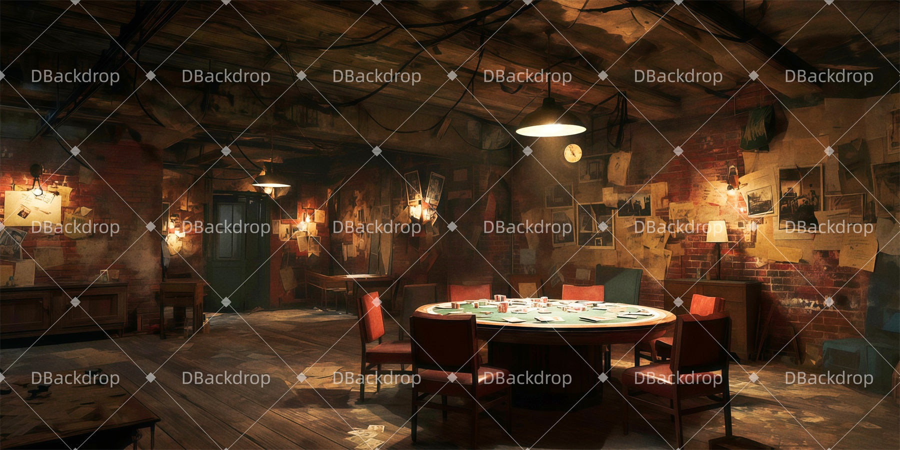 Fondali Professionali Per Teatro Fondale Per Cinema Nathan'S Office TWW511-T78