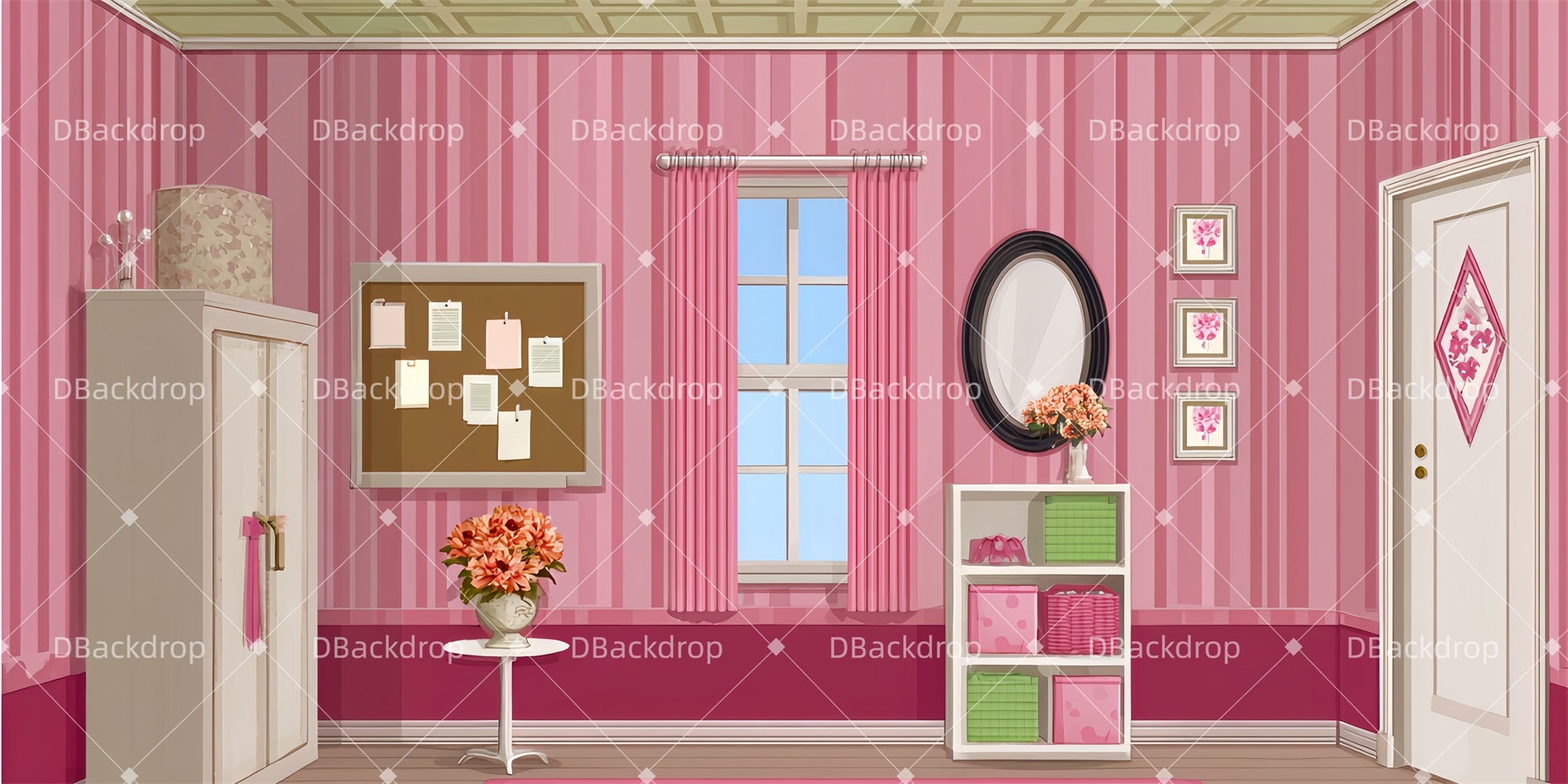 Fondale Teatrale Elle'S Dorm Fondali Da Palcoscenico Professionali TWW510-T21