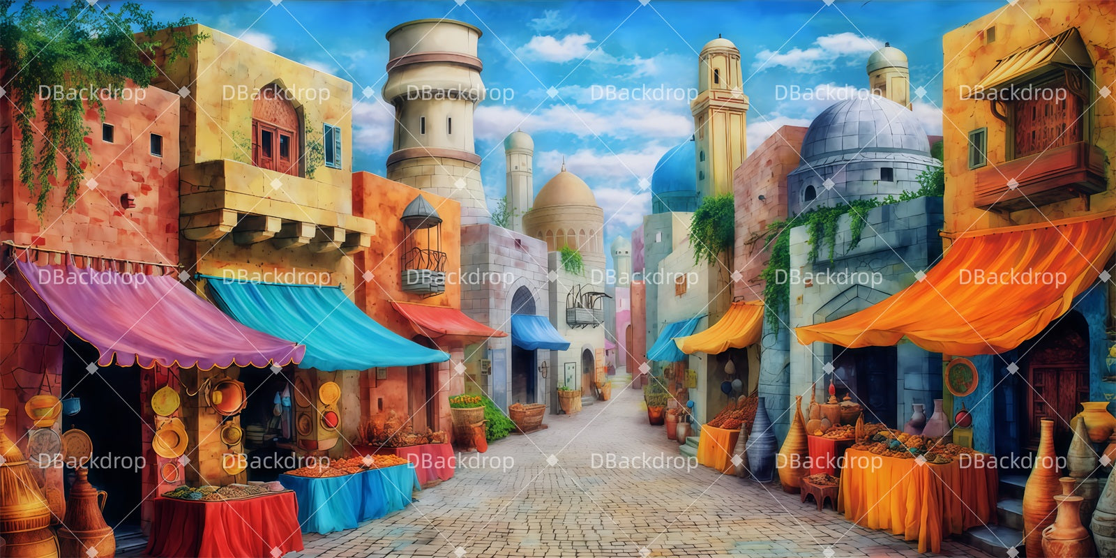 Fondali Per Spettacoli Fondale Per La Recita Scolastica Del Palazzo Di Potifar TWW510-T3