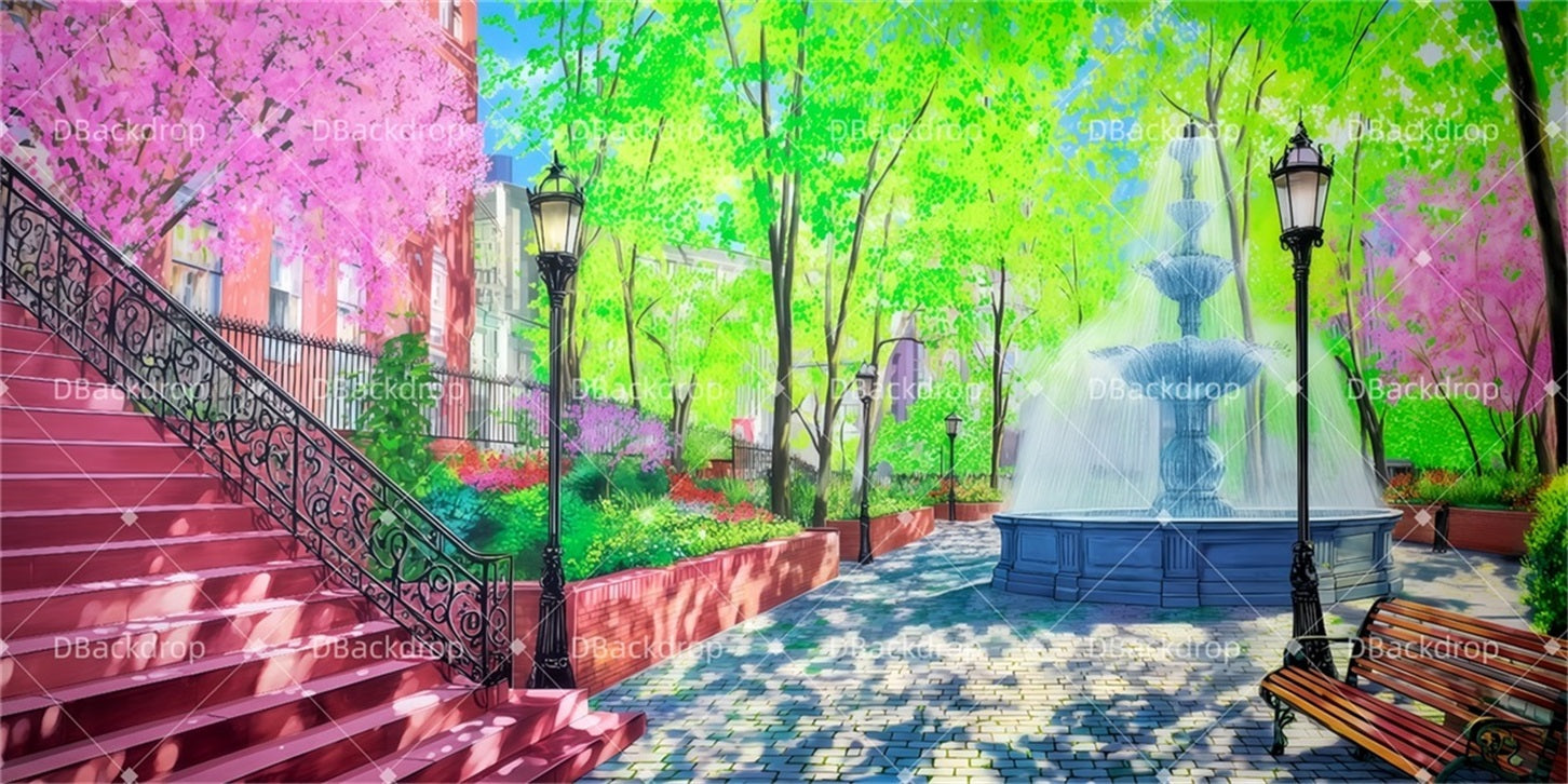 Fondali Per Spettacoli The Park Movie Theater Background TWW510-T40