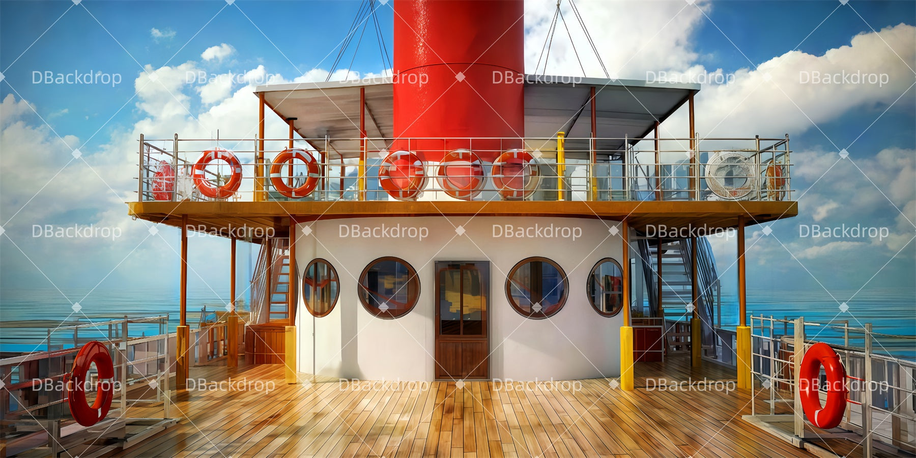 Fondale Per Palcoscenico Fondali Per Ponte Principale Della Nave Per Teatro TWW511-T29