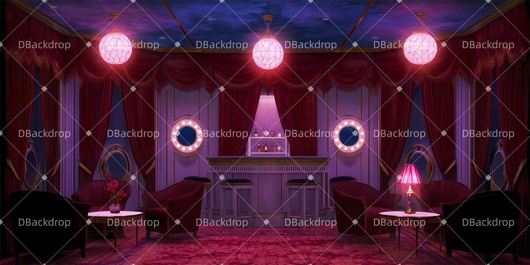 Fondali Per Teatro Cabine Per Bar Fondali Professionali Per Palcoscenici TWW511-T30