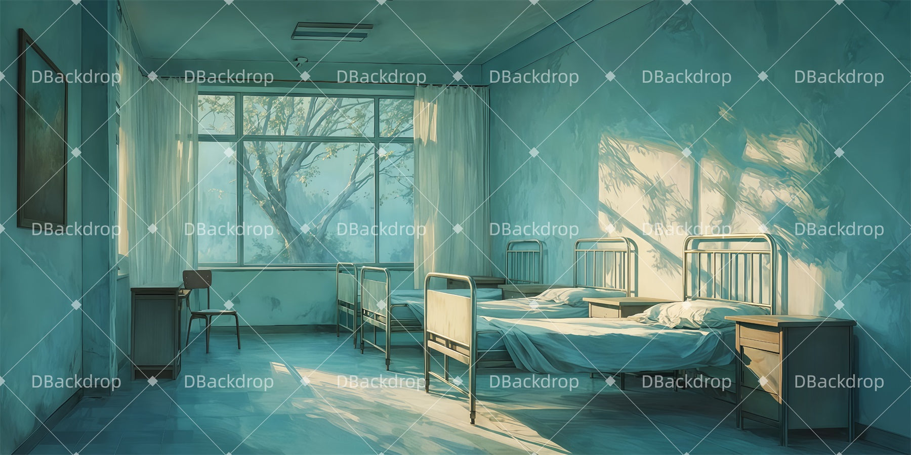 Grandi Fondali Per Palcoscenico Fondali Per Sale Ospedaliere E Teatri TWW511-T40