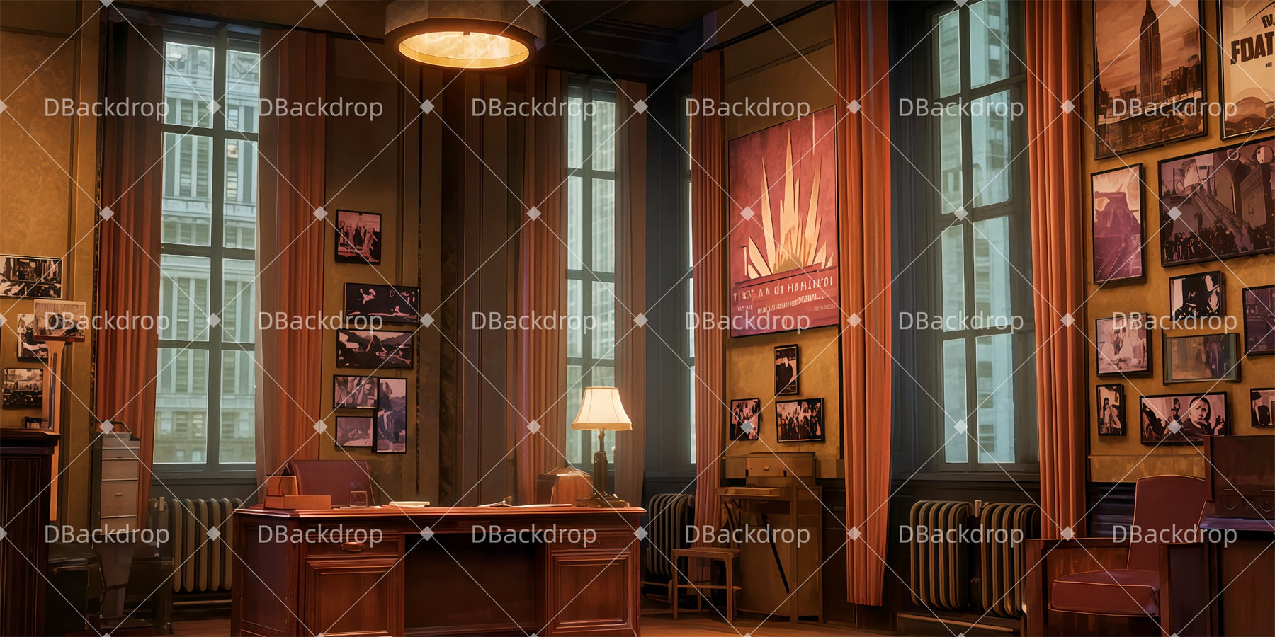 Fondali Per Palcoscenico Professionali Zangler'S Office Fondali Per Spettacoli TWW511-T44