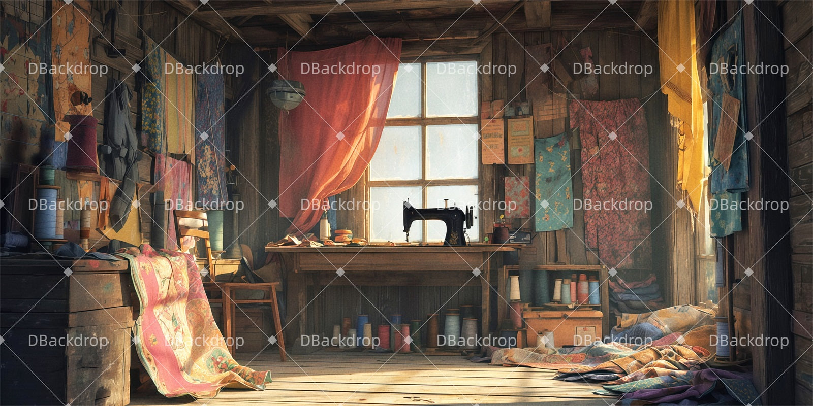 Fondali Per Palcoscenico Motel'S Tailor Shop Fondali Per Teatro In Vendita TWW511-T70