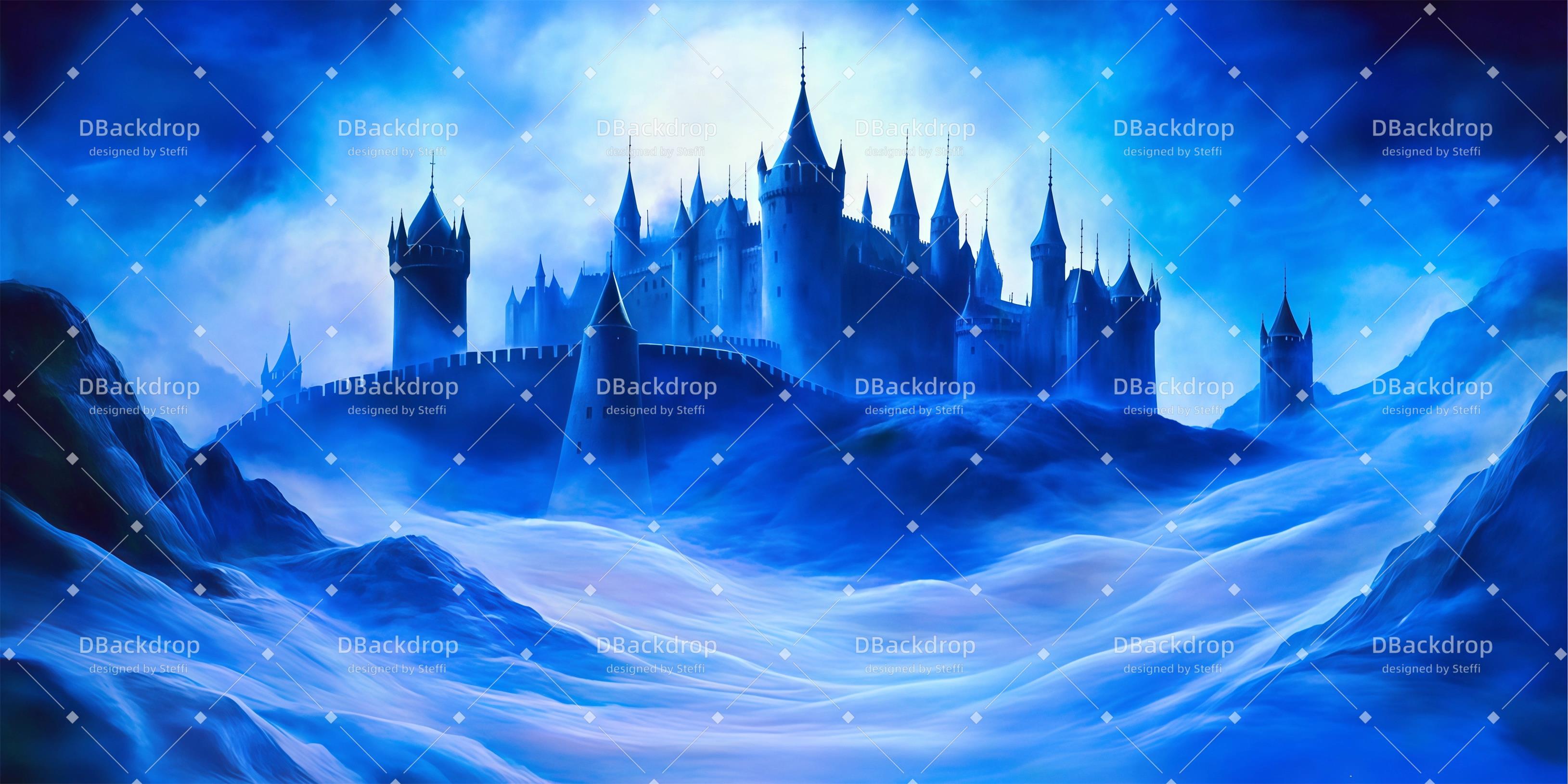 Fondali Musicali Fondale Teatrale Del Castello Della Strega CSH59-T100