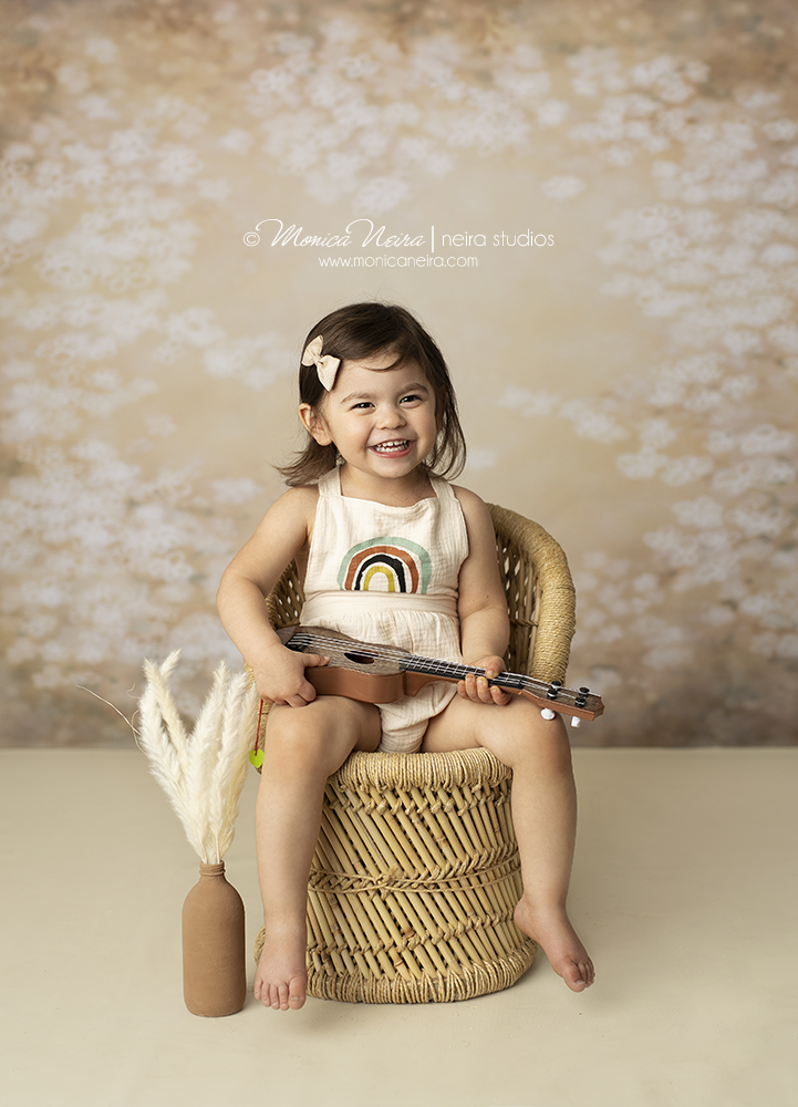 Sfondo Giallo Pallido Marrone Ghirlanda Luminosa Sfondo Sfocato Per Cabina Fotografica NB-084