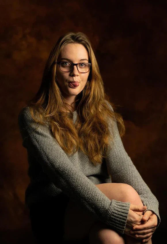 Sfondo Astratto Marrone Nero Strutturato Per Photo Booth LV-1136