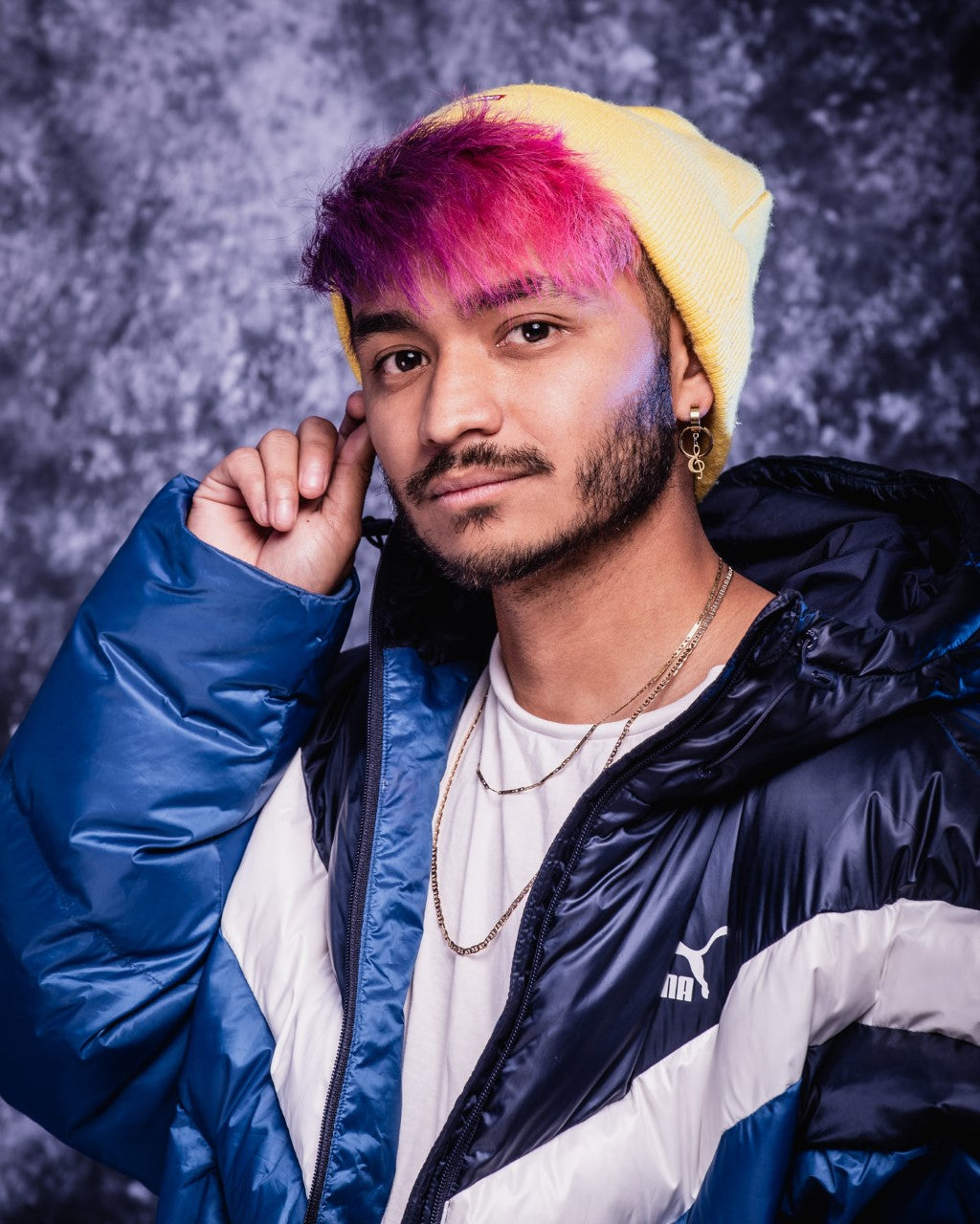 Sfondo Astratto Con Texture In Marmo Nero Per Photo Booth M060